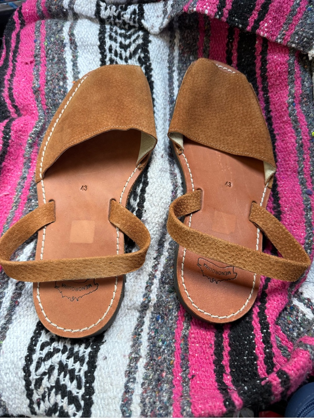 Sandals euro size 43 all leather from Spain